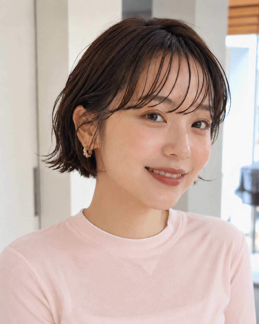 小顔見えを叶える前髪の作り方♪