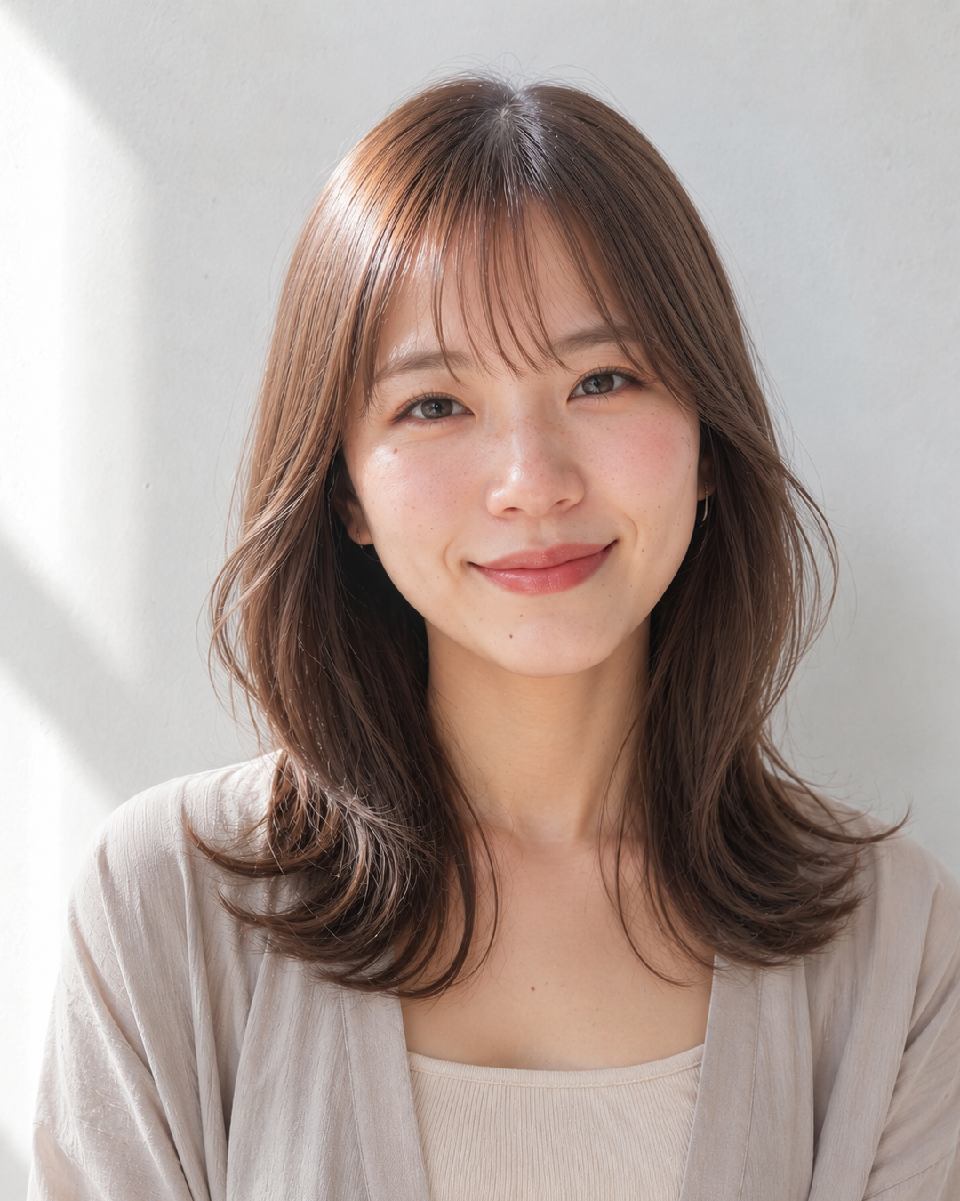 小顔見えを叶える前髪の作り方♪